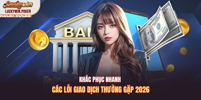 Khắc phục nhanh các lỗi giao dịch thường gặp 2026